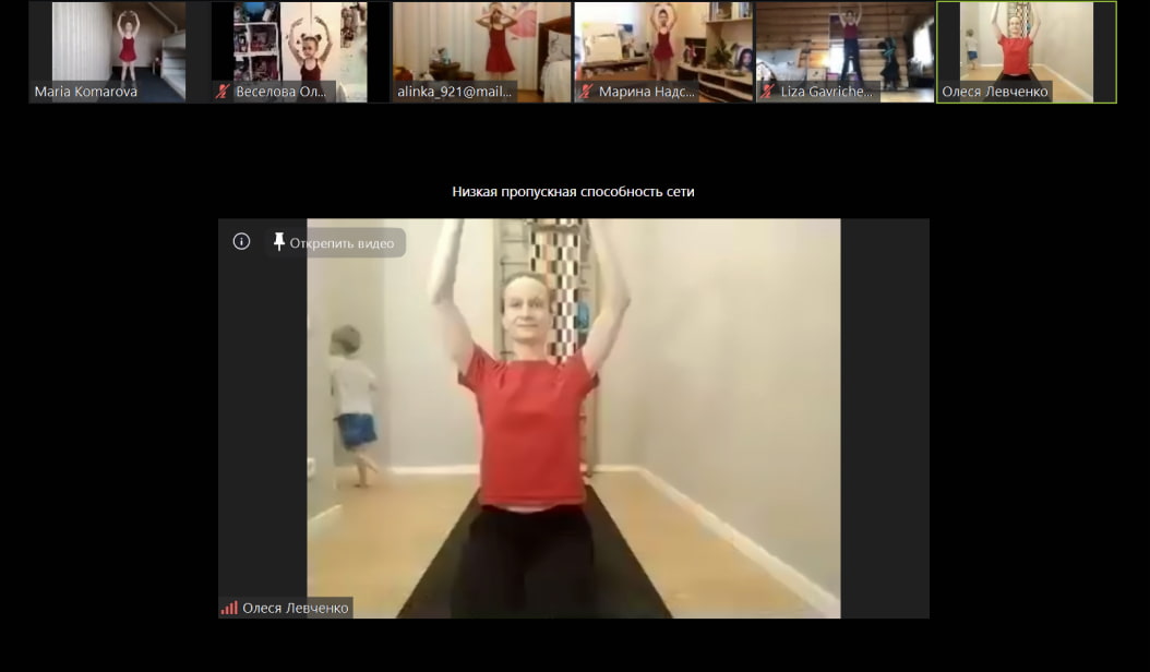 Онлайн уроки балета для детей от опытных педагогов